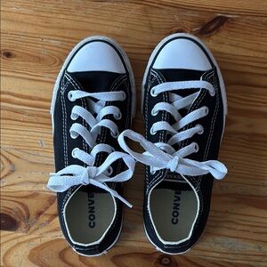 Converse Kids Black Sneakers